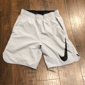 Gray Nike Athletic Shorts